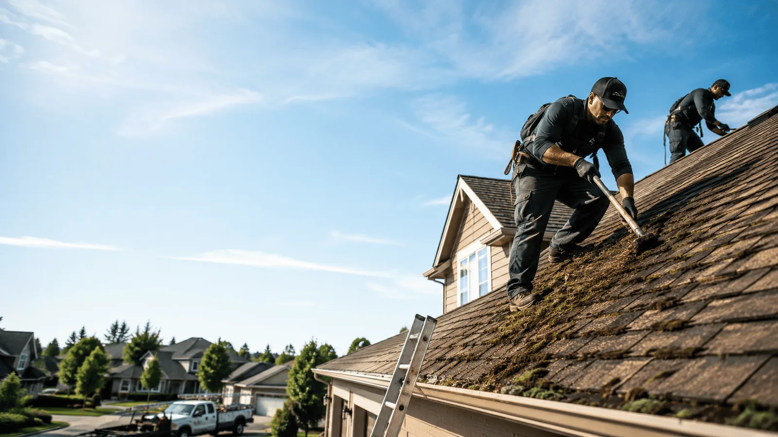 Roof Moss Removal in Dahlgren, VA near me